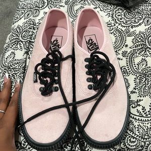 Woman’s US10 pink and black Vans